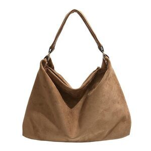3354 Suede Hobo Bag Elegant Shoulder Bag Handbags Satchel Casual Work